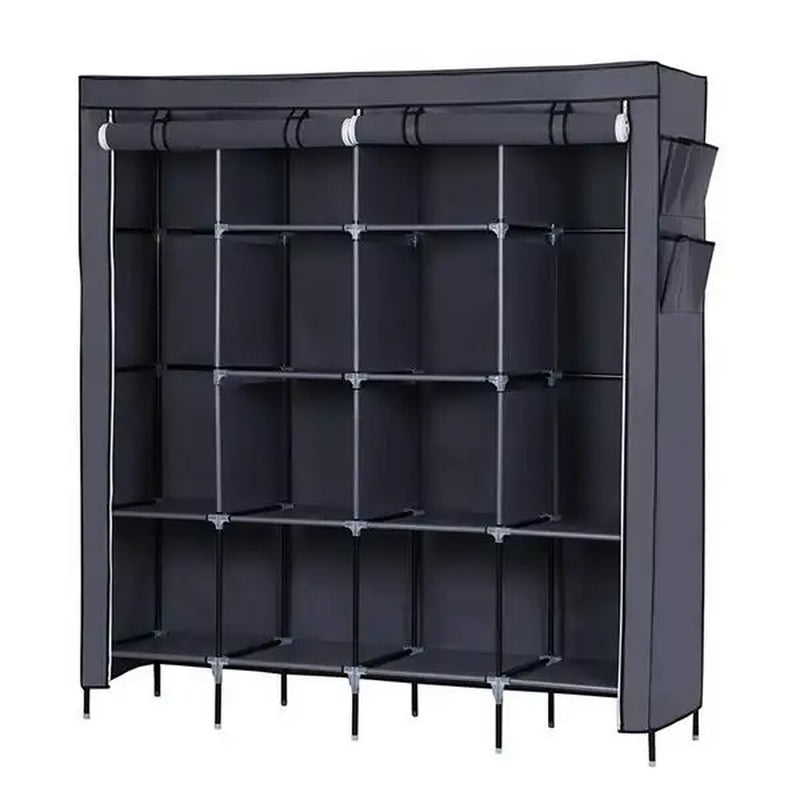 Wardrobe Storage Closet Clothes Portable Wardrobe No-Woven Fabric Organizer Bedroom Dormitory Storage Cabinet Home Furniture