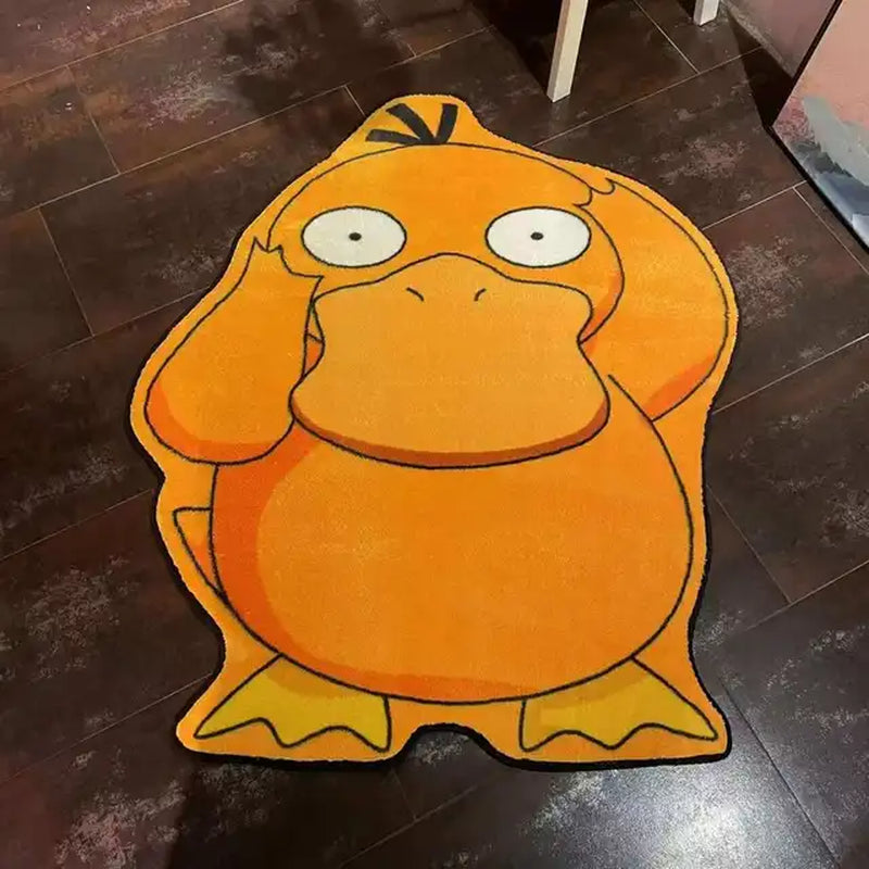 Cartoon Anime Pokemon Rug Carpet 3D Irregular Gengar Charizard Snorlax Eevee Lounge Rug Chair Bedroom Decor Floor Mat in 2024