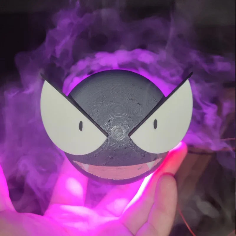 Gastly Pocket Monst Toys Humidifier Air Purifier Ambient Lighting Aromatic Odorless Anime Figure Water Accumulation and Atomizer