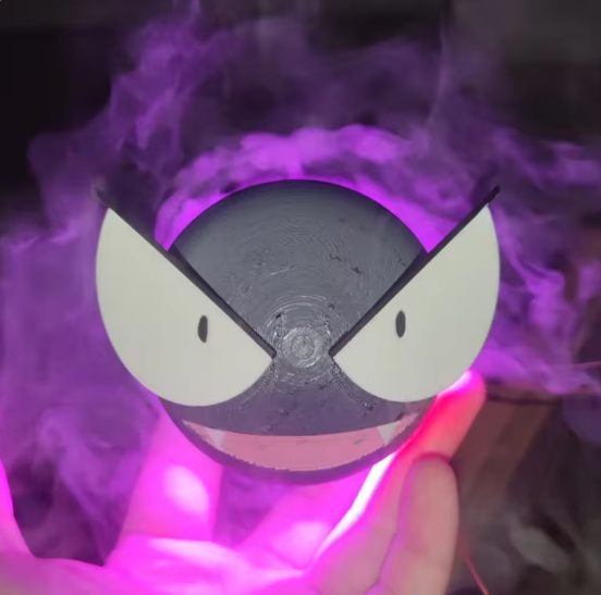 Gastly Pokemon Air Purifier Ambient Lighting